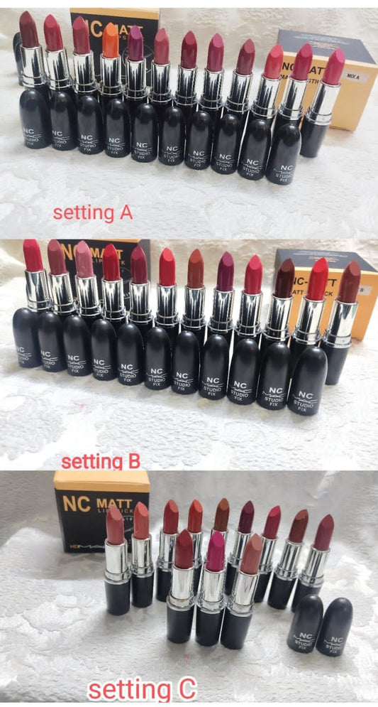 NC nude lipsticks