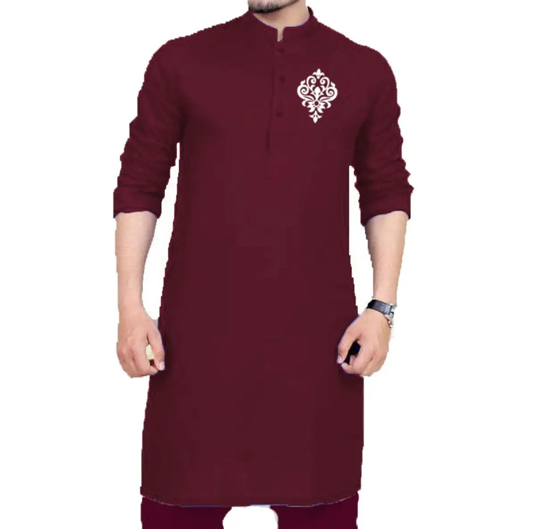 Embroidered kurta pajama