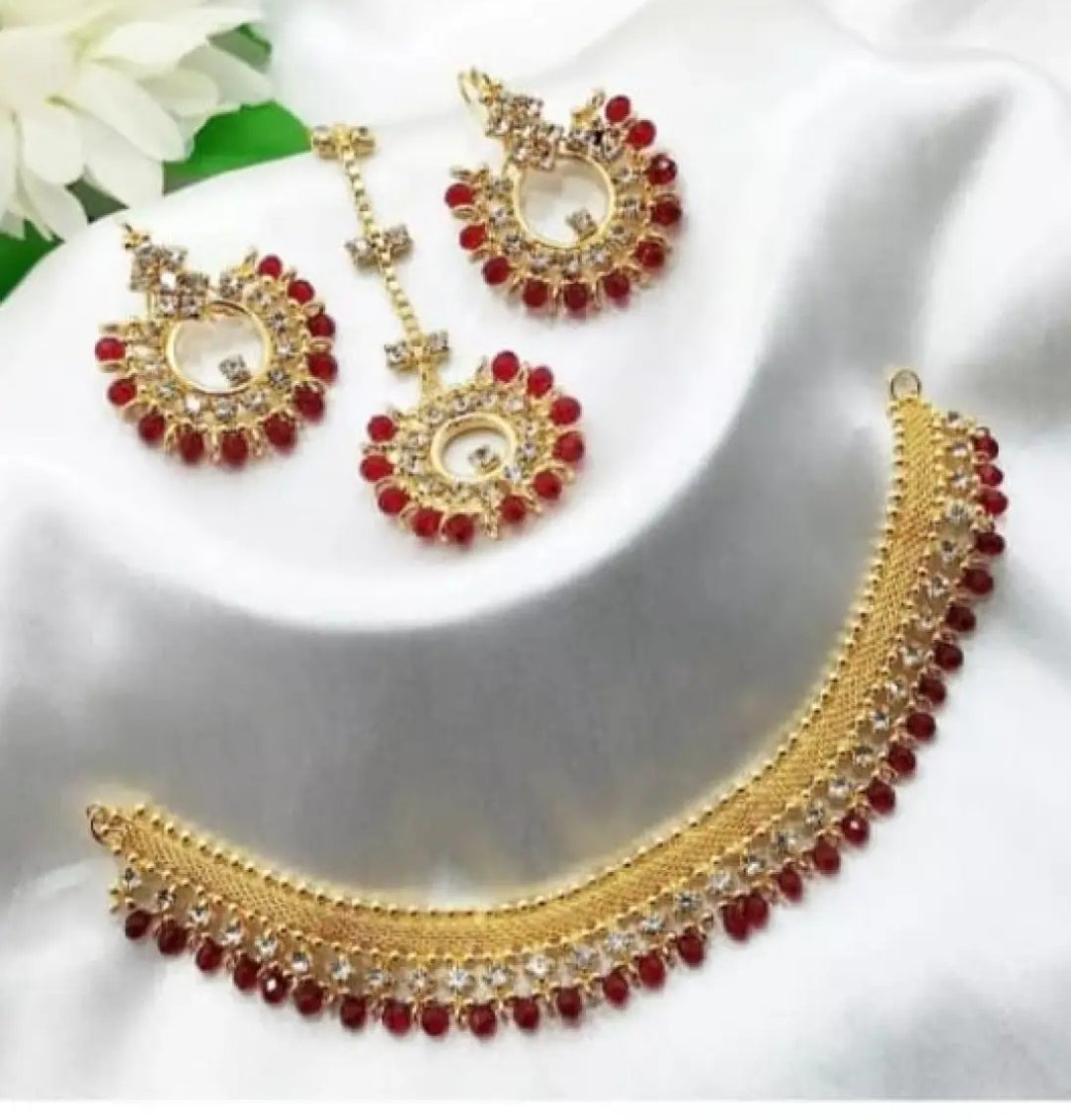 Chokar set with bindi